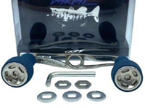 Mango Varial DRT 100mm EVA Perilla Grasa Azul Marino Compatible Shimano Daiwa Usado Japón - Imagen 1 de 9