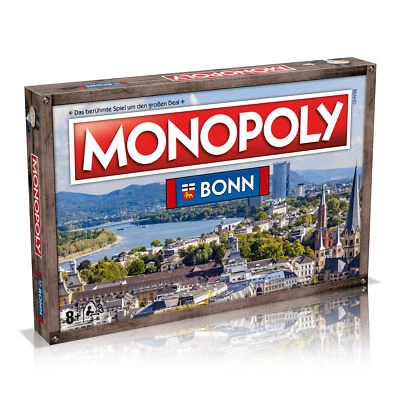 Winning Moves Monopoly - Bonn Juego De Mesa Juego Edición De La Ciudad - Imagen 1 de 4
