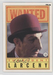 1990 Topps Dick Tracy Stickers The Rodent #11 2a1