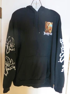 Fresh Laundry BLESS UP Hoodie/Gr. XL/Schwarz/Weiße Buchstaben/Buntes Design/Heavywgt - Bild 1 von 11