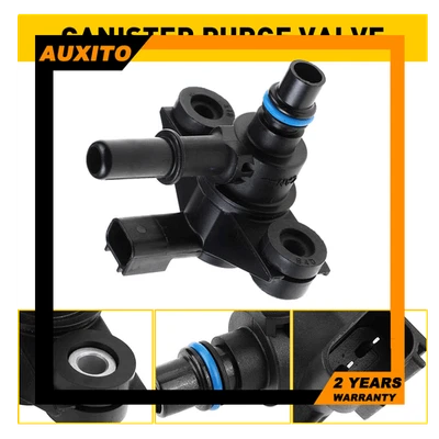 Válvula de purga Canister compatível com Lincoln MKT MKX MKS Continental 2013-2018 preta AUXITO - Imagem 1 de 4