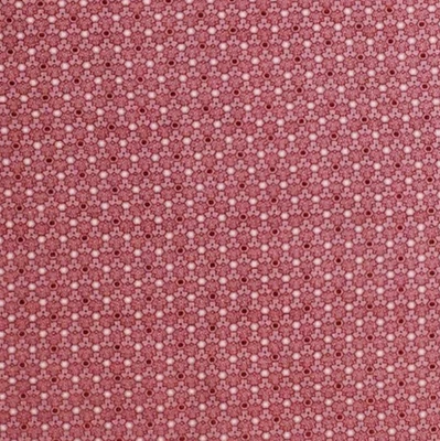 Mini Print Red Fabric ROTHERMEL Mosaic MARCUS FABRIC Quilters Cotton TWO YARDS - Image 1 of 3