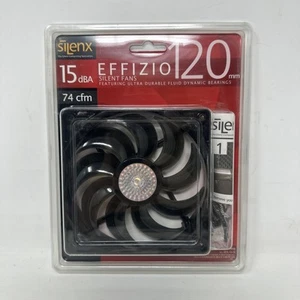 SilenX EFFIZIO Silent Fan 120mm - 15 dBA 74 CFM Quiet Cooling Fan EFX-12-15 (31) - Picture 1 of 3