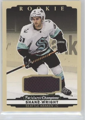 2022 Upper Deck Parkhurst Champions Rookies Jersey Shane Wright #306 Rookie RC - Image 1 of 2