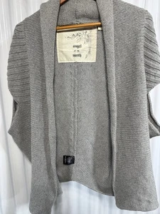 Anthropologie Angel of the North Women’s Medium Navy Blue Sweater Cardigan - Picture 1 of 6