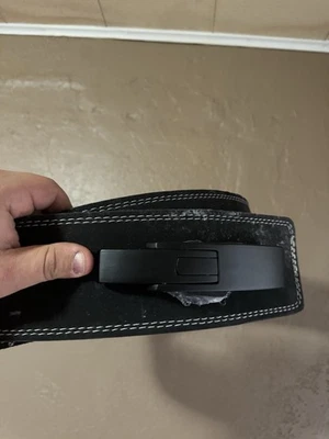 Cinturón de levantamiento de pesas 4XL de 13 mm con palanca accionada Foto 1 de 3