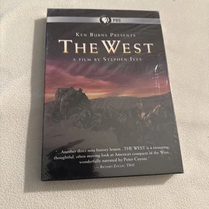 Ken Burns Presents The WEST: A Film by Stephen Ives (DVD, 2009, 5-Disc Set) NEW - Foto 1 di 4