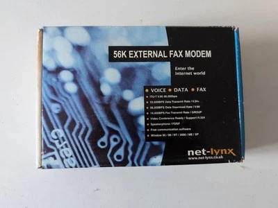 Net-lynx 56k Externes Faxmodem - Bild 1 von 4