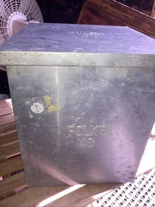 Polk’s Aluminium Milch Veranda Behälter - Bild 1 von 3