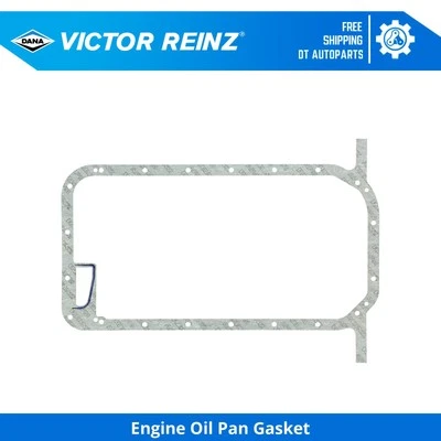 For 1992-1995 BMW 318i Engine Oil Pan Gasket Victor Reinz 1993 1994 - Image 1 of 2