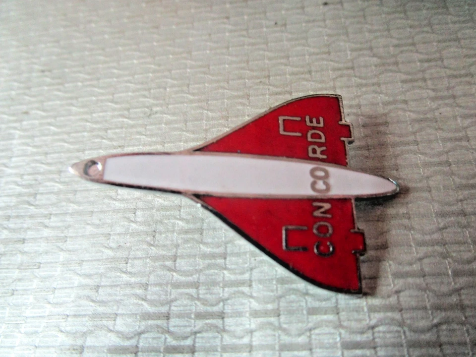 PIN'S  AVIONS    /   CONCORDE  (  couleur  rouge  )   /  RARE - Photo 1/1