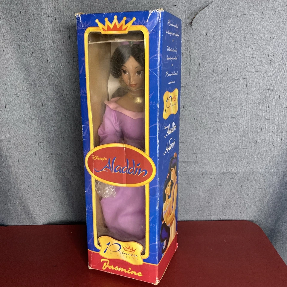 Disney Princess Collection Jasmine Aladdin Porcelain 16" Doll