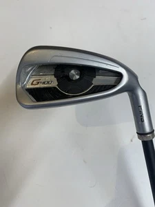 PING "G400" EX-DEMO #7 IRON, SILVER LIE, +1/2", REG FLEX, SUIT [TALL] BEGINNER. - Picture 1 of 7