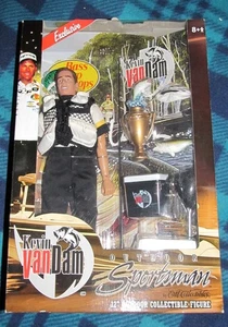 Sportsman 12" Kevin Van Dam Sammlerstück Fischer Figur Bass Pro Shop - NEU RAR - Bild 1 von 4