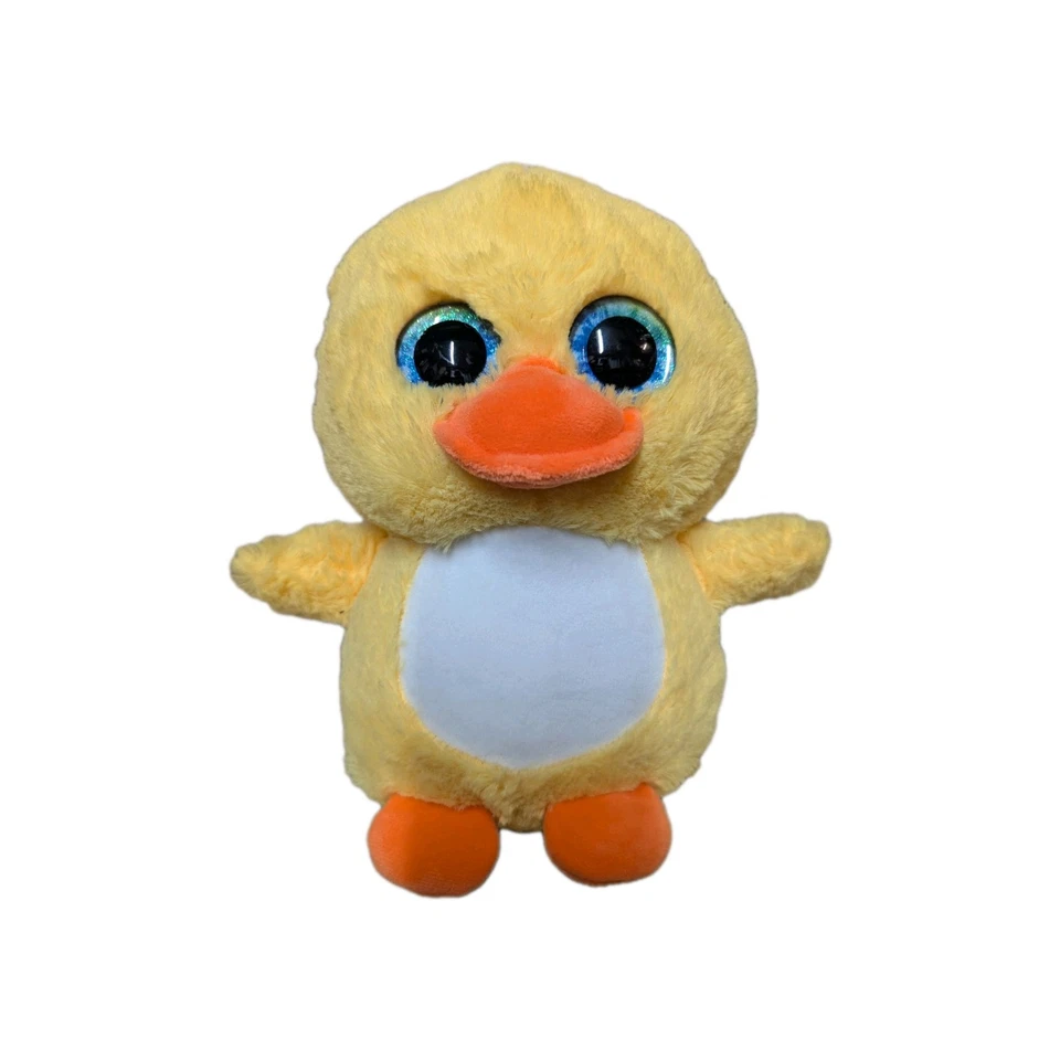 9'' Cute Yellow Duck Big Eye Plump Plush Collection Cuddly Soft Toy - Image 1 of 1