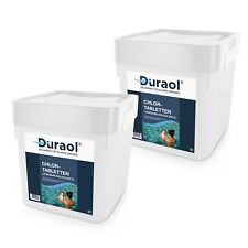 10 kg (2 x 5 kg) - Duraol® Chlortabletten langsamlöslich 200 g