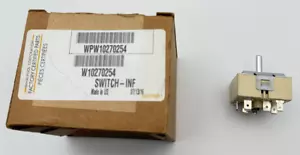 Interruptor selector de cocina Whirlpool #WPW10270254 *CAJA ABIERTA, FABRICANTE ORIGINAL NUNCA USADO* - Imagen 1 de 3