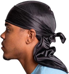 Superior Silk Durag - Smooth Silk Durag for Men & Women, Long Double Wide Str... - Picture 1 of 6