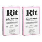 Rit Color Remover Powder Fabric Dye Laundry Treatment Dyeing Aid 2 Ounce, 2 Pack