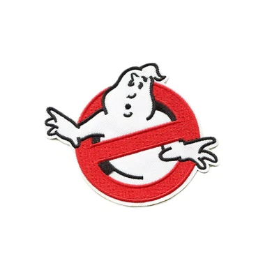 Ghostbusters Embroidered Iron On Patch Iconic 80s Movie Vintage Hollywood - Image 1 of 2