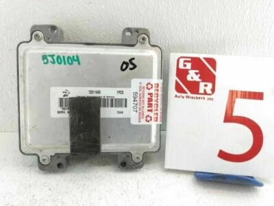2007 CHEVROLET ACADIA COBALT MONTE CARLO ECM ECU Engine Brain Control Module OEM - Image 1 of 4