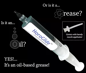 HoroGlide Oil based grease liquid lubricant 50ml Clock MainSprings - Schmierfett - Foto 1 di 5