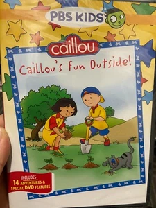 Caillou - Caillou's Fun Outside NEW/sealed region 1 (PBS cartoon kids tv series) - Picture 1 of 2