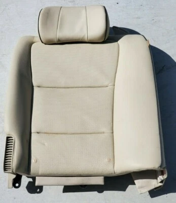 Hyundai Equus Ultimate 2014 2015 2016 asiento trasero superior izquierdo cuero beige OEM Foto 1 de 4