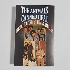 THE ANIMALS & CANNED HEAT - 'Red Hot Rhythm & Blues' Cassette Tape Album AMCOS - Picture 1 of 5