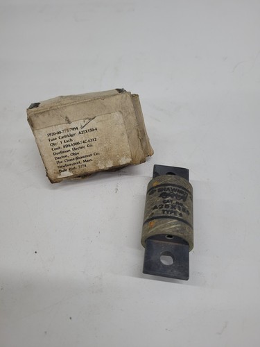 Fusible Amp-Trap 250A, 250V AC/DC, Type A2Y250-4 - Gould Shawmut - Neuf Ou Légères Imperfections