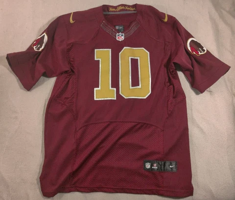 Washington Redskins Mens Jersey 40 Medium RG3 Throwback Logo Limit Edition Nike Cover