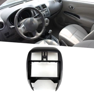 Fascia Stereo Radio Bezel Panel Frame DVD Trim 2 Din For Nissan MARCH MICRA 2015 - Picture 1 of 1