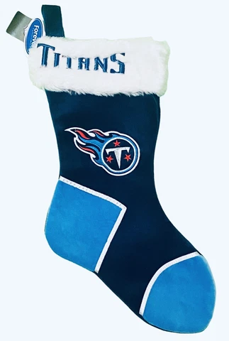 Tennessee Titans 18” Christmas Stocking by Forever Collectibles-New Cover