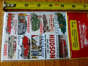 JL Innovative Design N #226 Auto & Transportation Billboard Signs 40s-50s - Picture 1 of 1