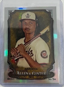 C.J. Abrams 2024 Topps Allen & Ginter Foil Baseball card #17 Nationals - Picture 1 of 2