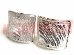 FANALINI ANTERIORI FRECCE DESTRA SINISTRA FIAT 128 BERLINA RALLY IN PLASTICA - Picture 1 of 3