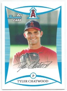 Tyler Chatwood Chicago Cubs 2008 Bowman Draft - Imagen 1 de 2