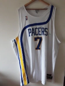 Reebok NBA Pacers No 7 Jermaine Oneal Singlet Size XXXL Adults Basketball - Picture 1 of 13