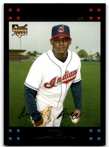 2007 Topps Juan Lara Rookie Cleveland Indians #635