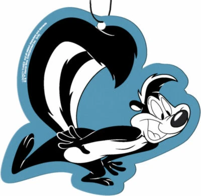 SPOONTIQUES Pepe Le Pew 3PK Air Freshener Skunk Looney Tunes Cartoon Car Room Office Gift