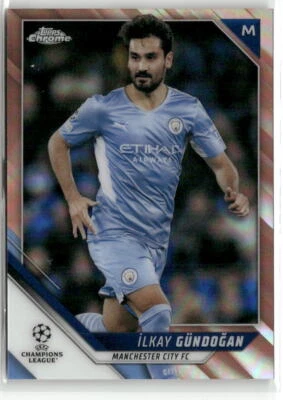 2021-22 Topps Chrome UEFA CL #41 İlkay Gündoğan Rose Gold #/125 - Image 1 of 2