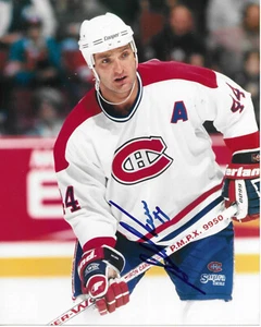 STEPHANE RICHER Autographed Signed 8 x 10 Hockey Photo Montreal Canadiens COA - Picture 1 of 1