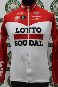 Giacca jacket shirt ciclismo bike LOTTO SOUDAL TG M B991 shirt maillot trikot - Picture 1 of 2