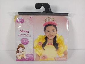 Disney Prinzessin Mädchen gelb Achselzucken Einheitsgröße - Bild 1 von 4