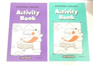 Libro de actividades SOUTHWEST AIRLINES LOTE DE 2 NUEVOS - Imagen 1 de 2