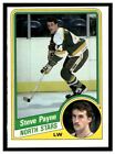 1984 O-Pee-Chee Hockey Steve Payne 106 Minnesota North Stars