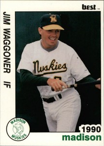1990 Madison Muskies Best #9 Jim Waggoner
