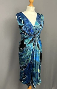 DIANE von FURSTENBERG WESLIE DRESS - 100% Silk - Women's Size US 4 - UK 8 DVF - Picture 1 of 23
