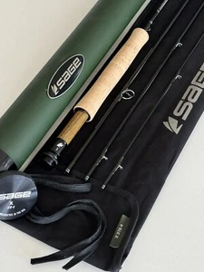 *BEAUTIFUL* 🔥 SAGE X 3wt. 7’6”in~4pc FLY ROD!! 🔥~LEGENDARY~ - Picture 1 of 23
