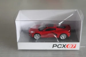 Brekina/ IXO PCX87 Chevrolet Corvette C 8 rot OVP - Picture 1 of 1